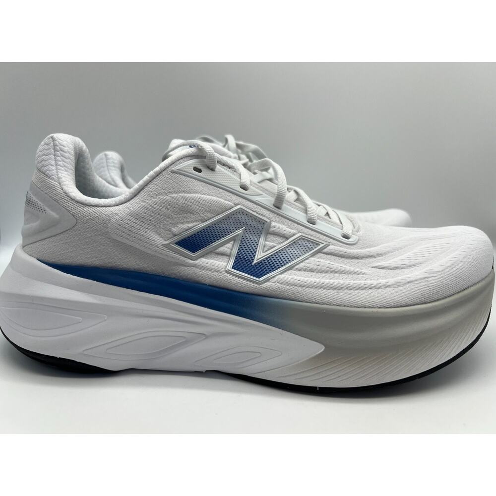 New Balance Fresh Foam X More V6 Men’s Size 11 White Blue Agate MMORLB6 New,